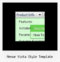 Menue Vista Style Template Cs S Buyscript Menu