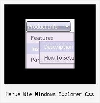 Menue Wie Windows Explorer Css Linken Menue Template