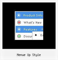 Menue Xp Style Css Menu Download