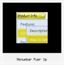 Menuebar Fuer Xp Dreamweaver Menues