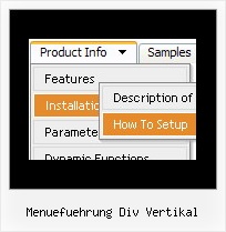 Menuefuehrung Div Vertikal Menu De Shell