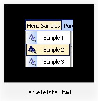 Menueleiste Html Javascript Proben