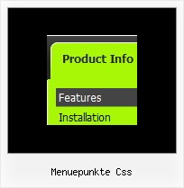 Menuepunkte Css Iframe In Js Menu