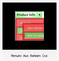 Menues Aus Rahmen Css Schwebendes Menue