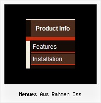 Menues Aus Rahmen Css Bewegliche Menue