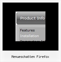 Menueschatten Firefox Rollout Menus