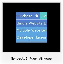 Menuestil Fuer Windows Menuestruktur Website Vorlage