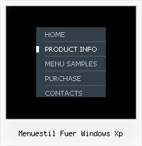 Menuestil Fuer Windows Xp Menue Durch Klicken Oeffnen