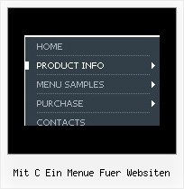 Mit C Ein Menue Fuer Websiten Animierte Gif Tasten