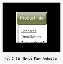 Mit C Ein Menue Fuer Websiten Klappmenue Html Code