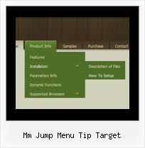 Mm Jump Menu Tip Target Drop Down Java Menu Simple