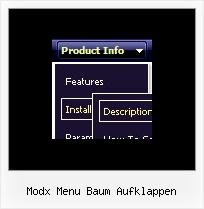 Modx Menu Baum Aufklappen Webedition Dropdown Menue Anlegen