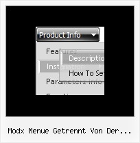 Modx Menue Getrennt Von Der Struktur Dhtml Menu Bilder