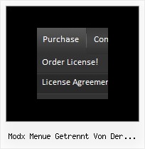 Modx Menue Getrennt Von Der Struktur Menue Horizontalen Dynamique