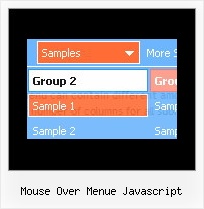Mouse Over Menue Javascript Html Menue Auf Jeder Seite