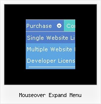 Mouseover Expand Menu Jump Menu Onclick