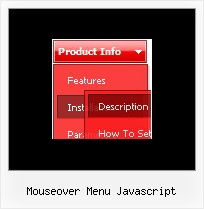 Mouseover Menu Javascript Vista Trail Version