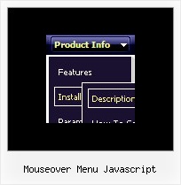 Mouseover Menu Javascript Dynamisches Menue Php