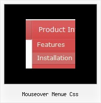 Mouseover Menue Css Horizontales Submenu