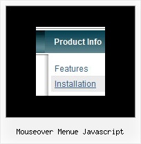 Mouseover Menue Javascript 3d Button Generator