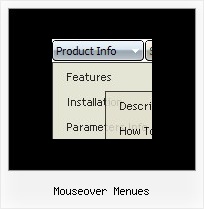 Mouseover Menues Html Rollmenue