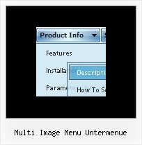 Multi Image Menu Untermenue Rollover Menue Css