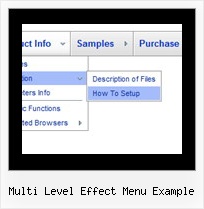 Multi Level Effect Menu Example Glossy Accordion Menu Untermenue Mit Untermenue