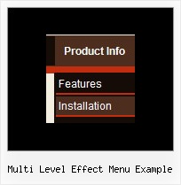 Multi Level Effect Menu Example Youtube Joomla Horizontales Aufklappmenue