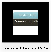 Multi Level Effect Menu Example Javascript Tree View
