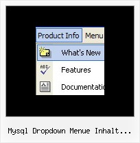 Mysql Dropdown Menue Inhalt Vorgeben Vista Taskleiste Menue Fuer Xp