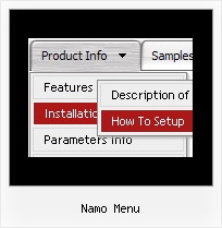 Namo Menu Java Tabulator