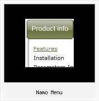 Namo Menu Horizontalen Navigationsmenues