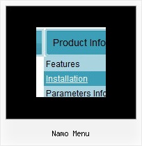 Namo Menu Javascript Menu Rollover