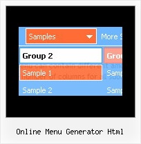 Online Menu Generator Html Javascript Tree Dtree