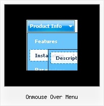 Onmouse Over Menu Css Ul Menue