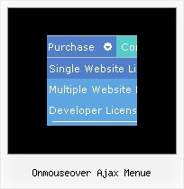 Onmouseover Ajax Menue Maus Ueber Html