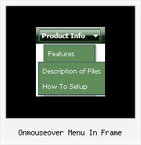 Onmouseover Menu In Frame Menue Vorlagen