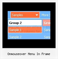 Onmouseover Menu In Frame Dropdown Menu Im Dreamweaver