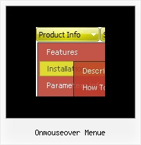Onmouseover Menue Css Popup Menu