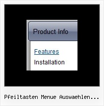 Pfeiltasten Menue Auswaehlen Javascript Xp Kugel Menue