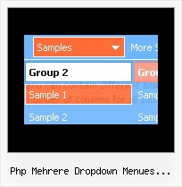 Php Mehrere Dropdown Menues Verknuepfen Java Windows Menu