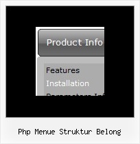Php Menue Struktur Belong Menue Arbol Css