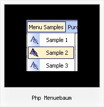 Php Menuebaum Fade In Menue