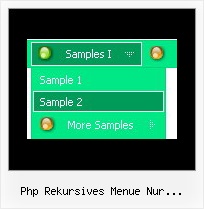 Php Rekursives Menue Nur Aufklappen Javascript Menue Gestalten