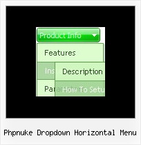 Phpnuke Dropdown Horizontal Menu Java Calendar Dropdown Menu
