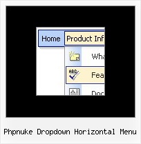Phpnuke Dropdown Horizontal Menu Firework Popmenue Beispiele