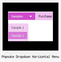 Phpnuke Dropdown Horizontal Menu Javascript Menue Xp Stil