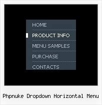 Phpnuke Dropdown Horizontal Menu Html Popup Menu Ajax