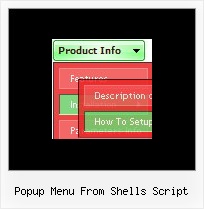 Popup Menu From Shells Script Javascripts Applets Menu