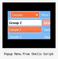 Popup Menu From Shells Script Superfish Submenue Sofort Oeffnen